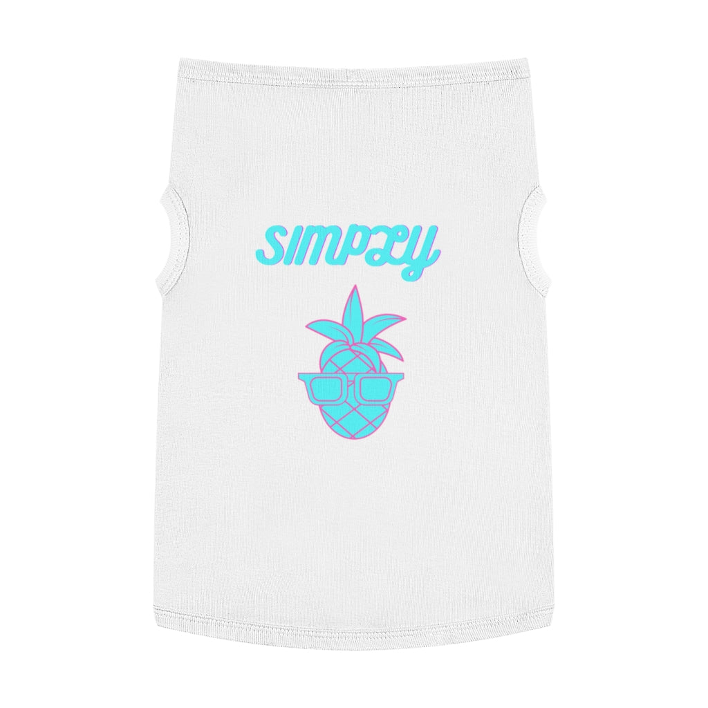 Simply Pineapples dog shirt - swaggiwags