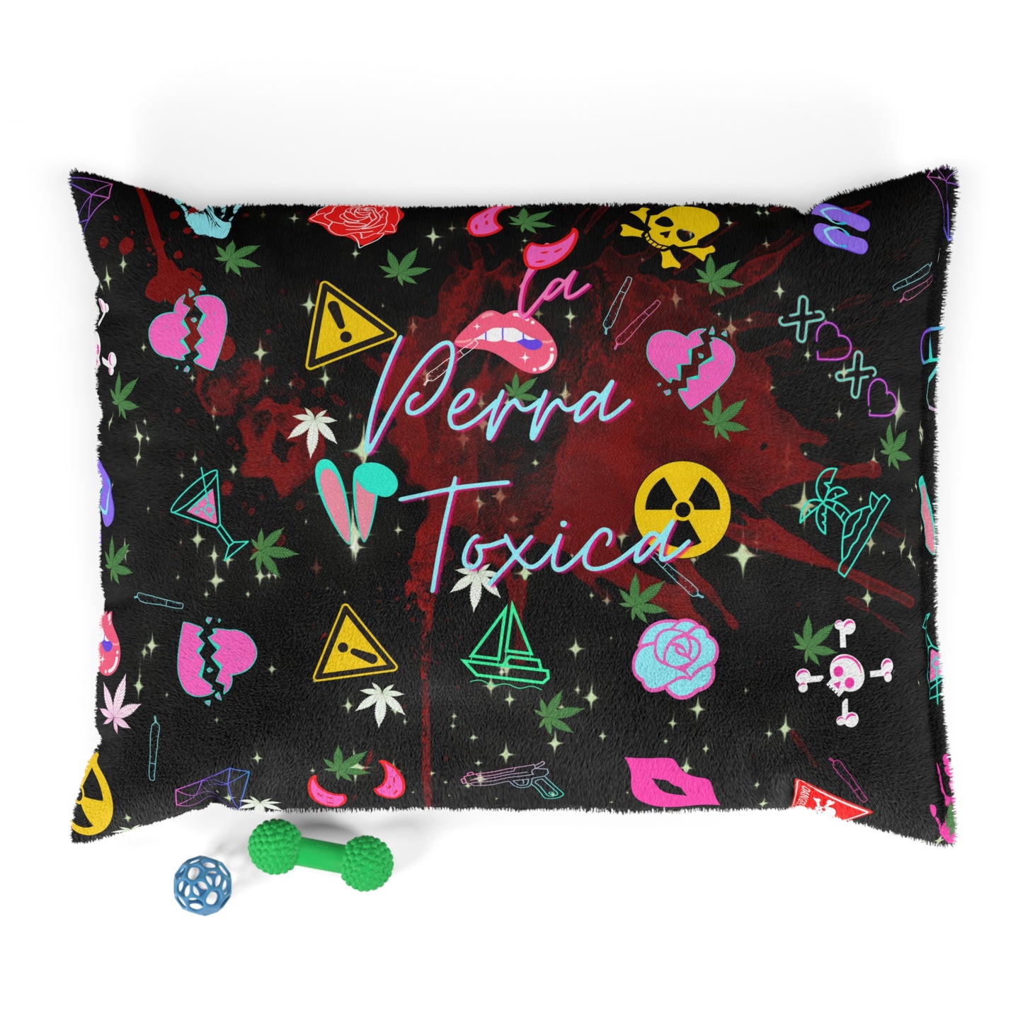 PERRA TOXICA DOG PET BED - swaggiwags
