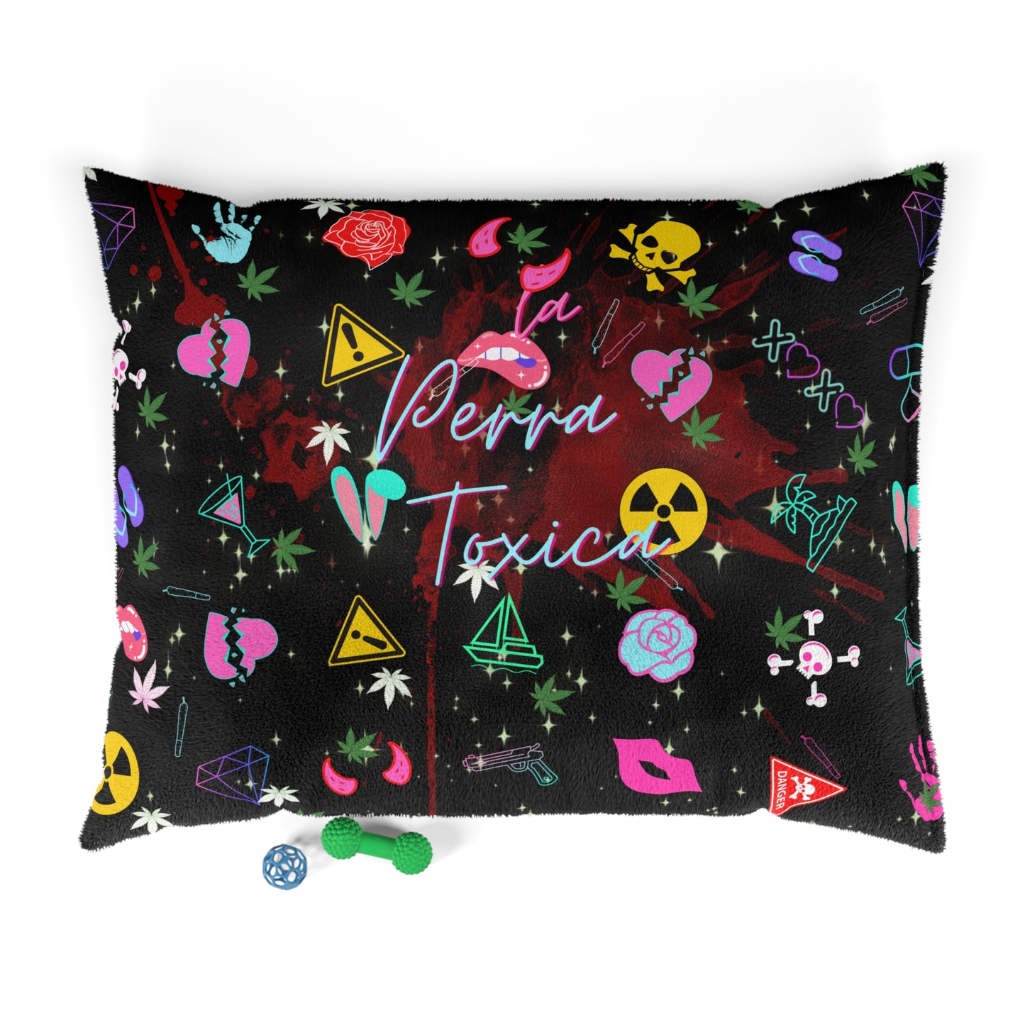 PERRA TOXICA DOG PET BED - swaggiwags