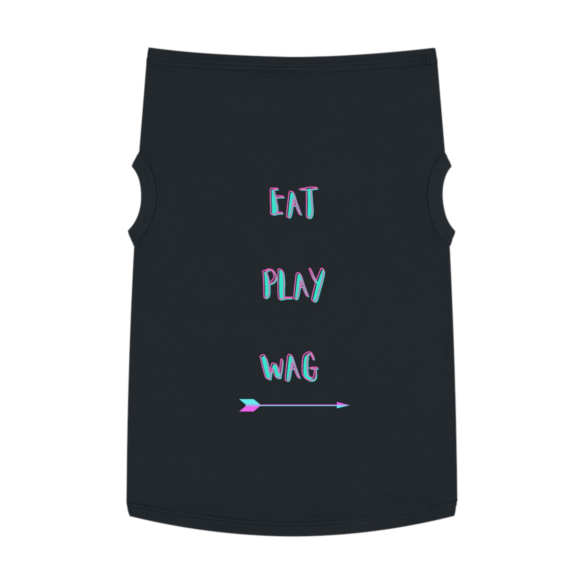 EAT, PLAY, WAG DOG PET SHIRT - swaggiwags