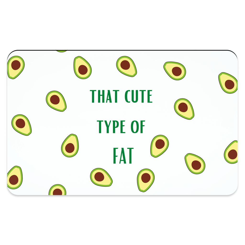 AVOCADOS PET FOOD PLACEMAT - swaggiwags