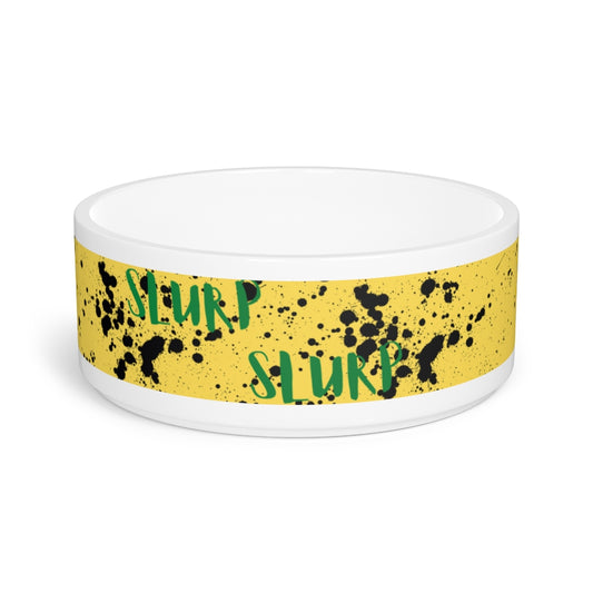 SLURP-SLURP Ceramic Dog bowl - swaggiwags