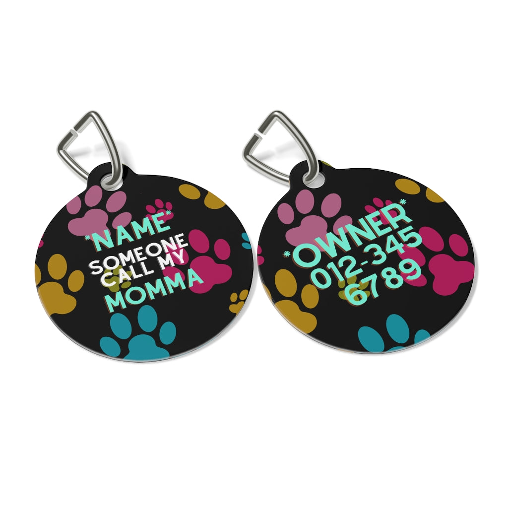 MY MOMMA DOG PET TAG - swaggiwags