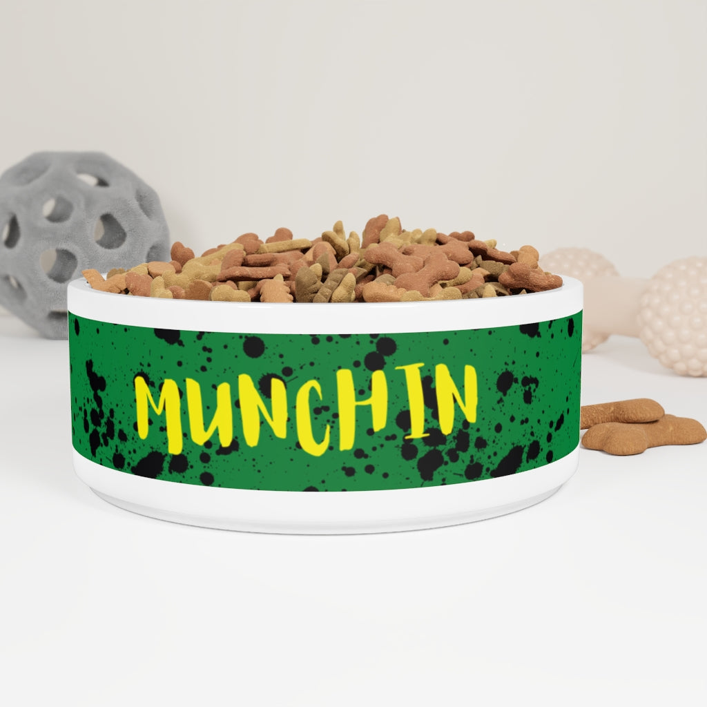 MUNCHIN CERAMIC PET BOWL - swaggiwags