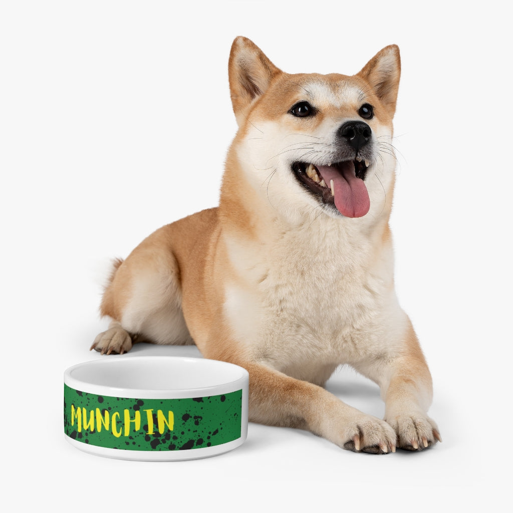 MUNCHIN CERAMIC PET BOWL - swaggiwags