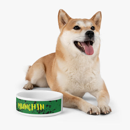 MUNCHIN CERAMIC PET BOWL - swaggiwags