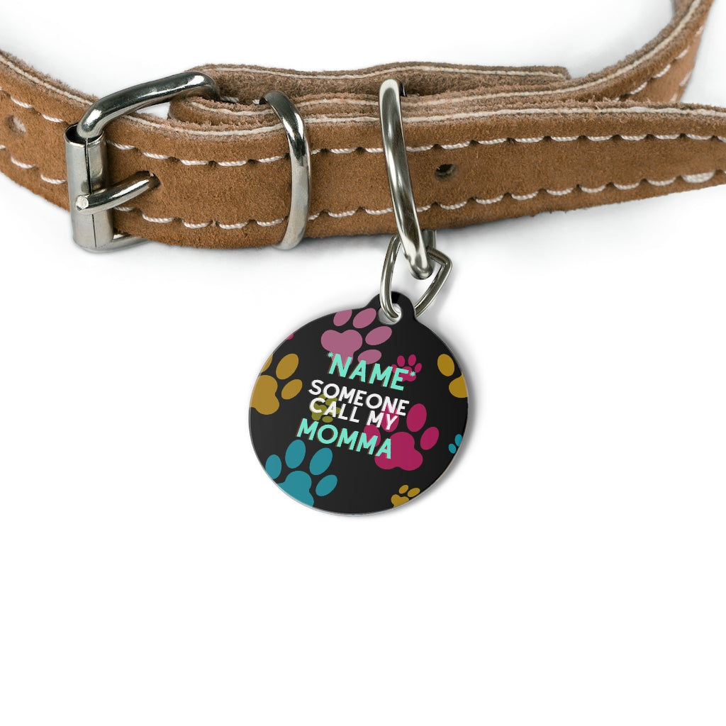 MY MOMMA DOG PET TAG - swaggiwags