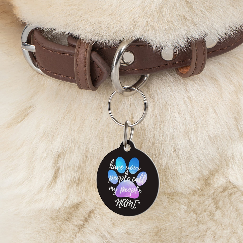 MY PEOPLE DOG PET TAG - swaggiwags