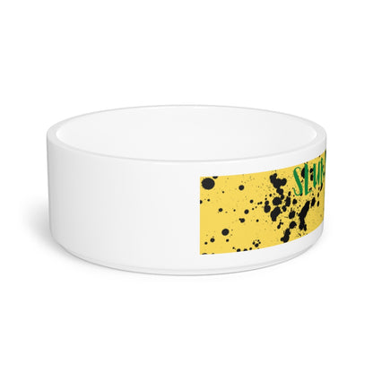 SLURP-SLURP Ceramic Dog bowl - swaggiwags