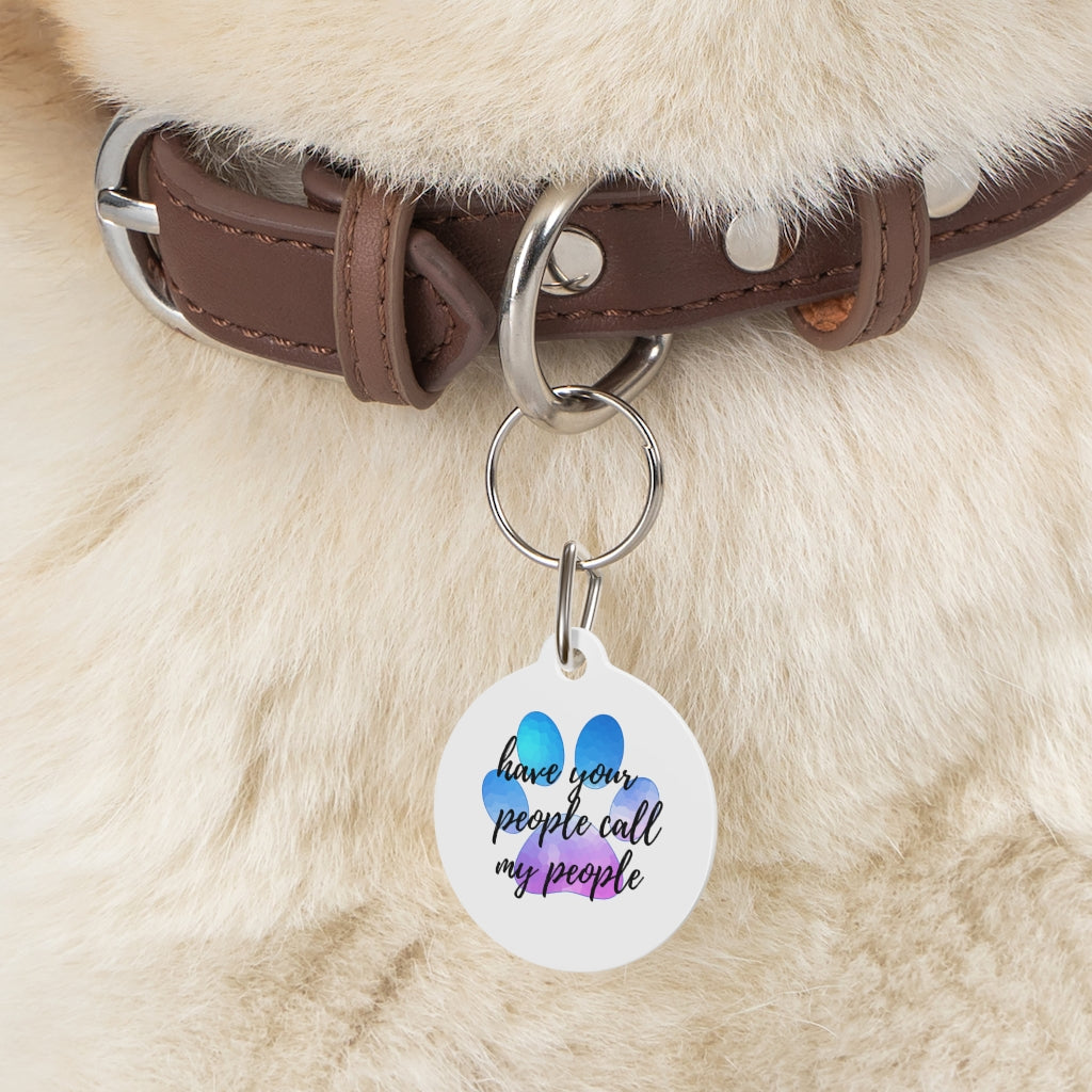 MY PEOPLE DOG PET TAG - swaggiwags