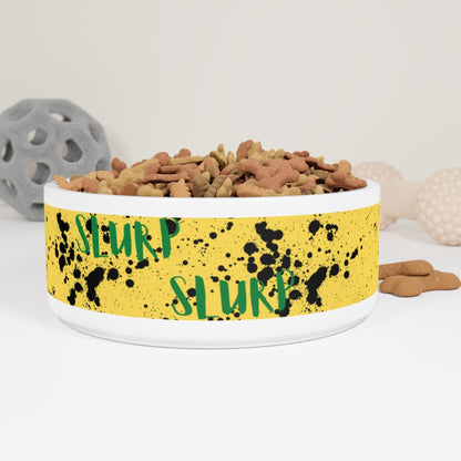 SLURP-SLURP Ceramic Dog bowl - swaggiwags