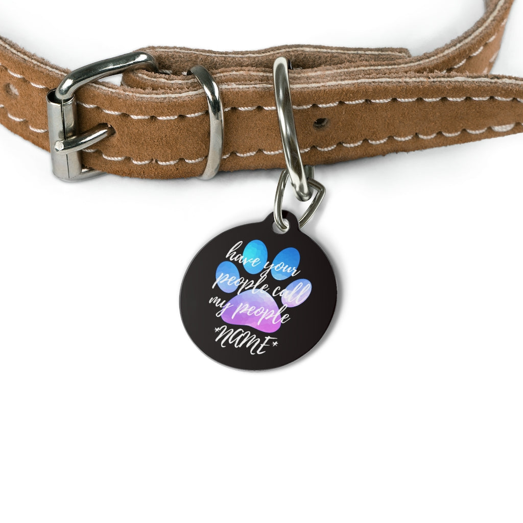 MY PEOPLE DOG PET TAG - swaggiwags