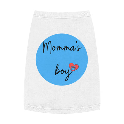 Mommas Boy dog Shirt - swaggiwags