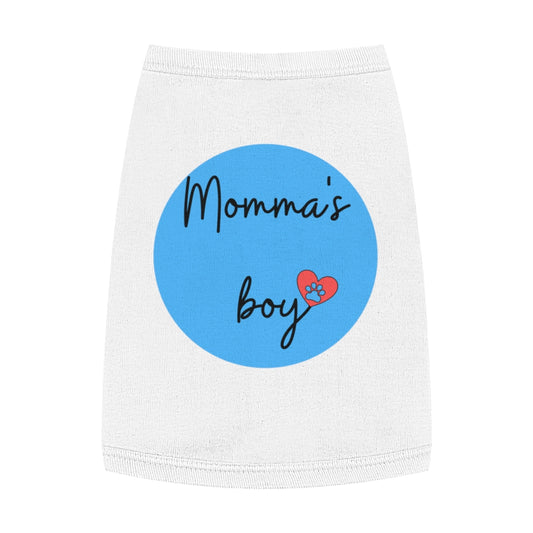 Mommas Boy dog Shirt - swaggiwags