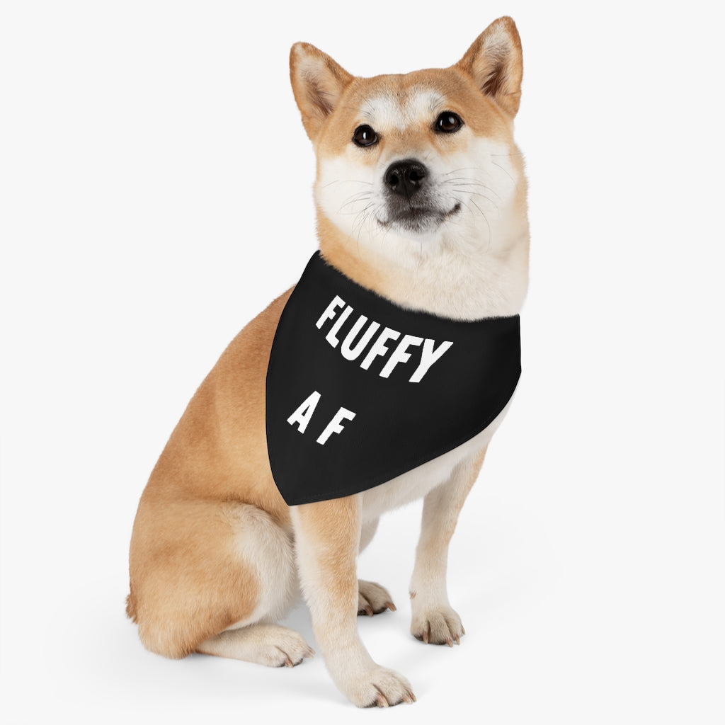 FLUFFY DOG PET BANDANA - swaggiwags