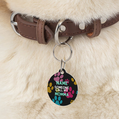 MY MOMMA DOG PET TAG - swaggiwags
