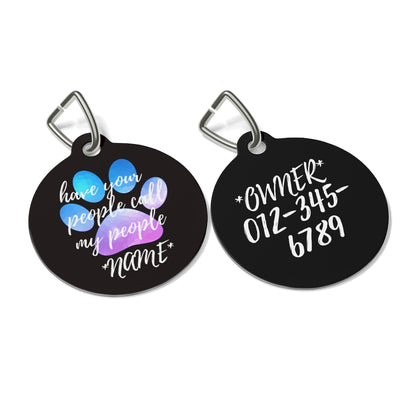 MY PEOPLE DOG PET TAG - swaggiwags