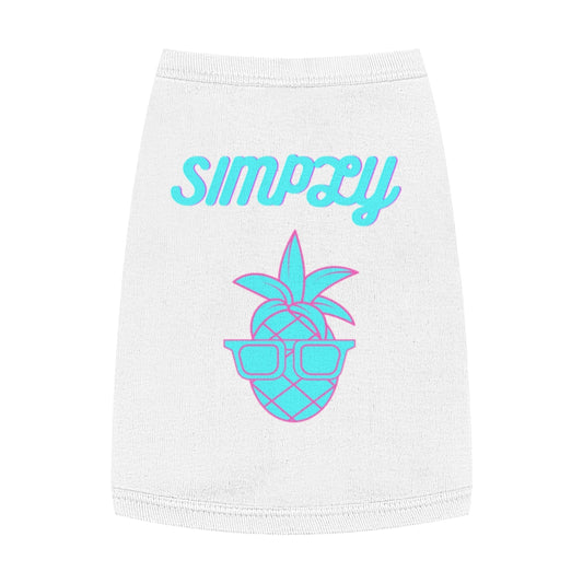 Simply Pineapples dog shirt - swaggiwags