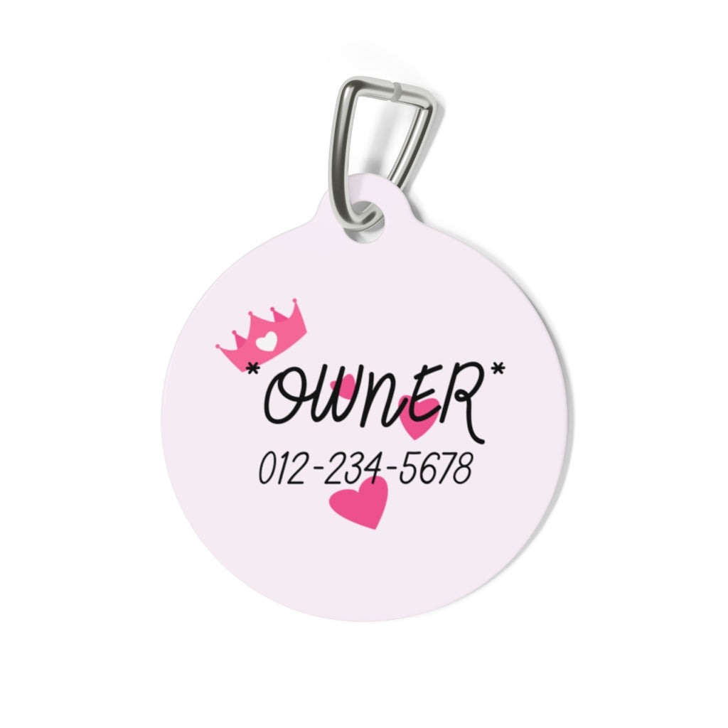 IM PRETTY DOG PET TAG - swaggiwags