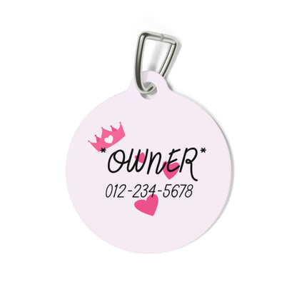 IM PRETTY DOG PET TAG - swaggiwags