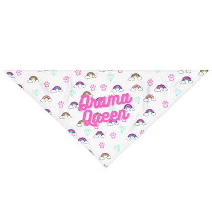 DRAMA QUEEN DOG PET BANDANA - swaggiwags