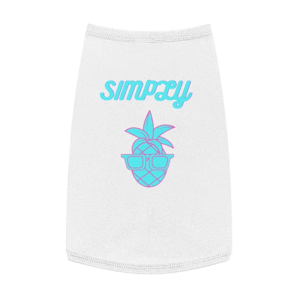 Simply Pineapples dog shirt - swaggiwags